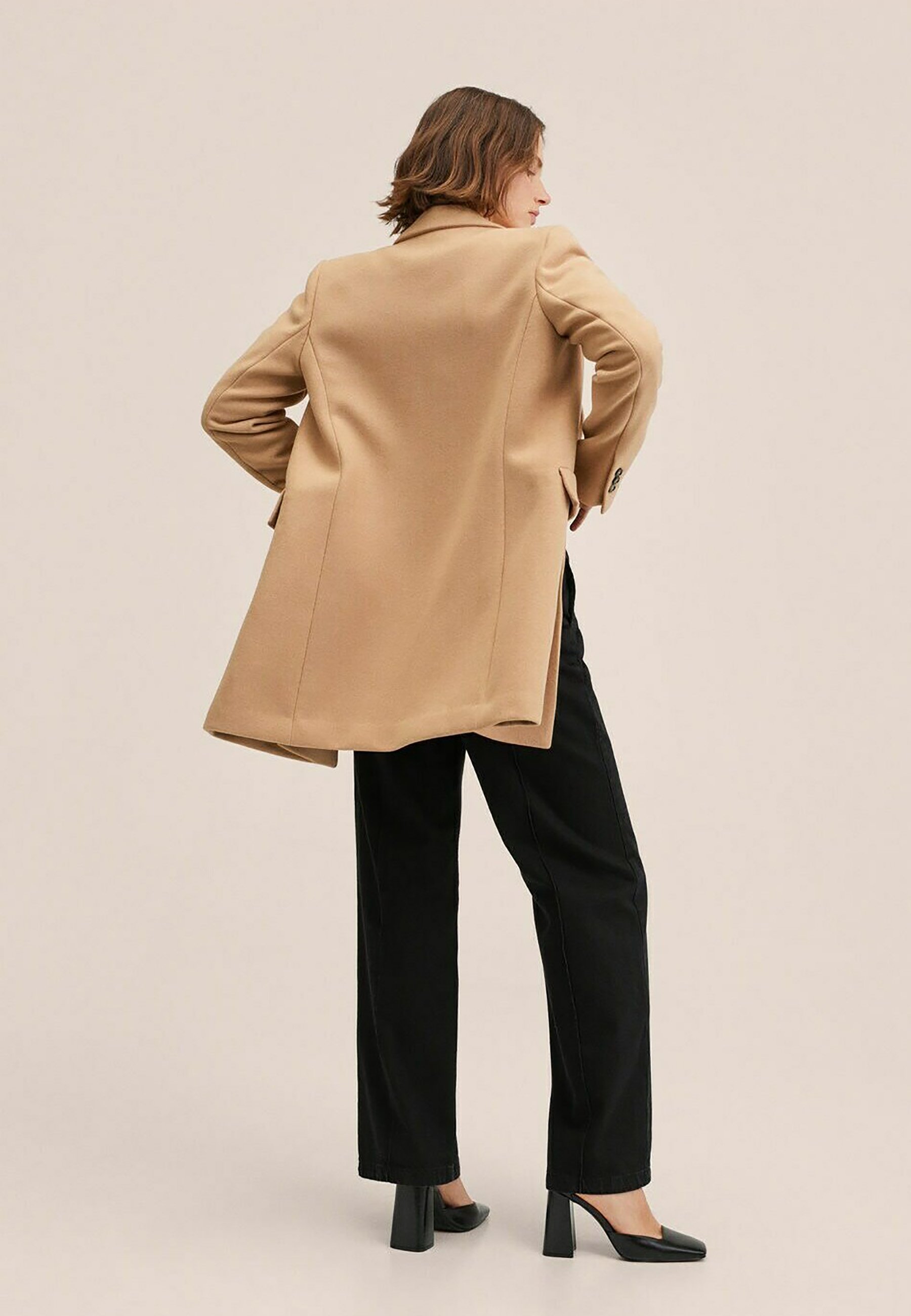 Mango DALI - Abrigo corto - beige - Zalando.es