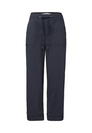 Street One MIT TURN-UP - Trousers - blau