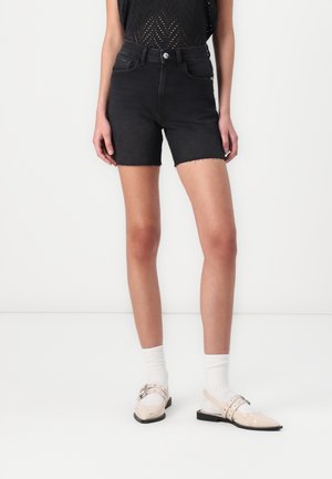ONLHANNAH - Jeansshorts - washed black