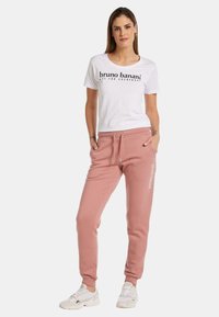 Bruno Banani MIT SCHRIFTZUG CARSON - Jogginghose - rosa