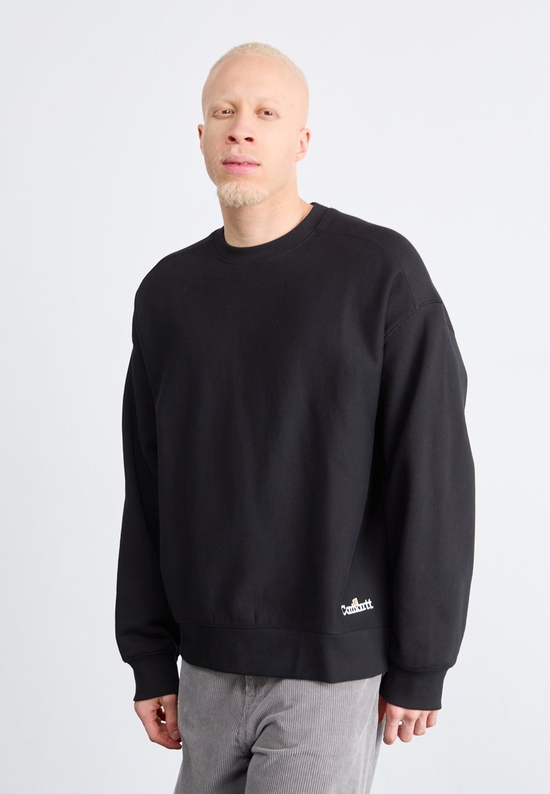 Carhartt WIP - LABEL SCRIPT  - Sweatshirt - black, Forstør