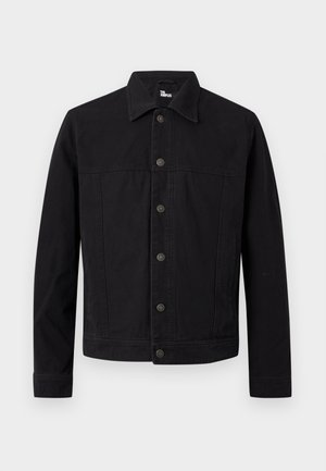 BLOUSON - Džinsinis švarkelis - black used light