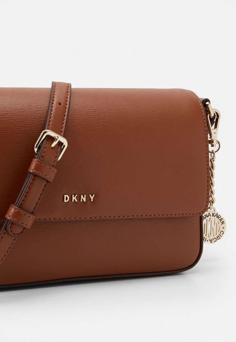 dkny tan cross body bag