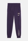KYLIAN MBAPPE CLUB UNISEX - Tracksuit bottoms - grand purple/pale ivory/metallic gold coloured