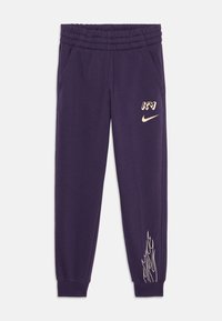 Nike Performance - KYLIAN MBAPPE CLUB UNISEX - Pantaloni de trening - grand purple/pale ivory/metallic gold coloured Imagine miniatură 1