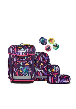 CUBO LIGHT SET - Juego de mochilas escolares - ambärzonas - lila