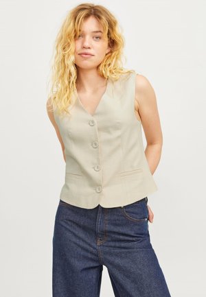 JXMARY WAISTCOAT - Väst - sandshell