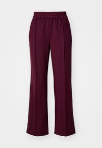 ONLWARM UP TRACK PANT  - Treningo apatinė dalis - vineyard wine/white/black