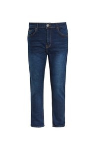 CLOSURE London REGULAR FIT - Traperice uskog kroja - dark blue wash