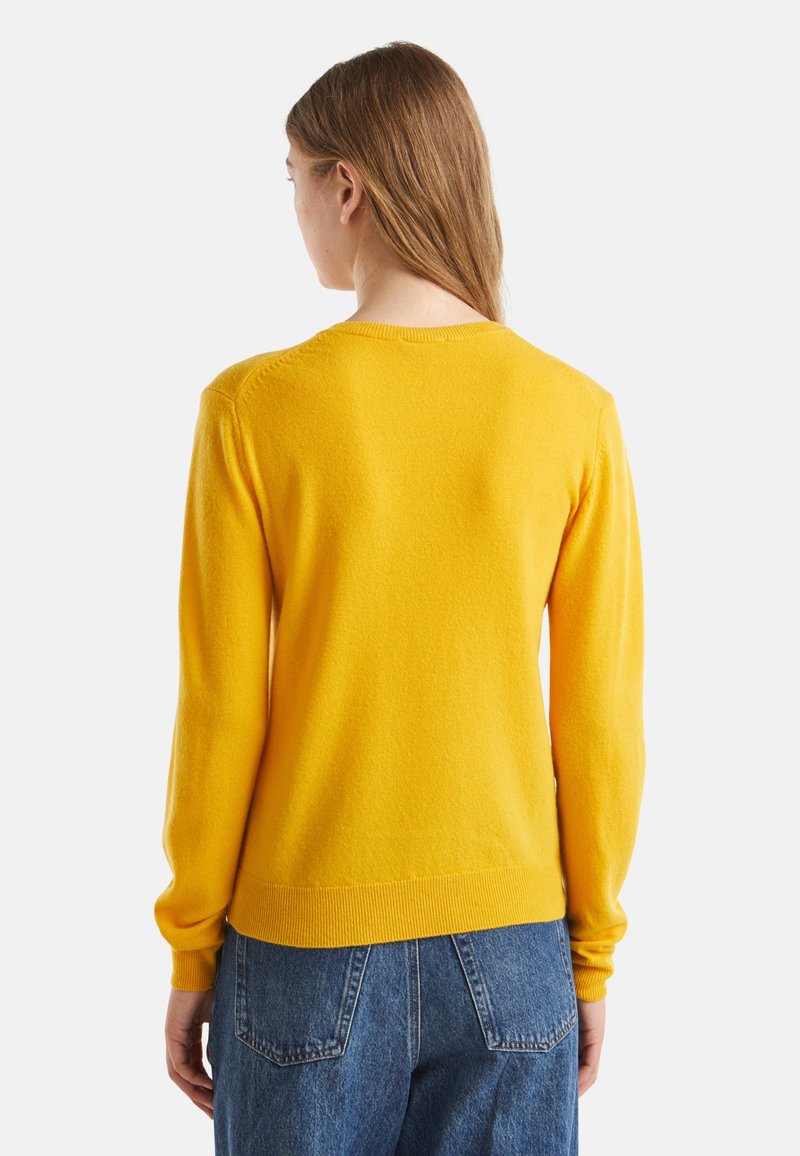 Jeansjacke Zara Jeansjacke Senfgelb Champion Pullover Gelb