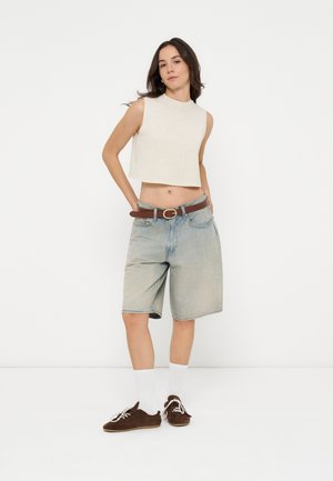 Even&Odd, 2 PACK - Débardeur - dark brown/sand