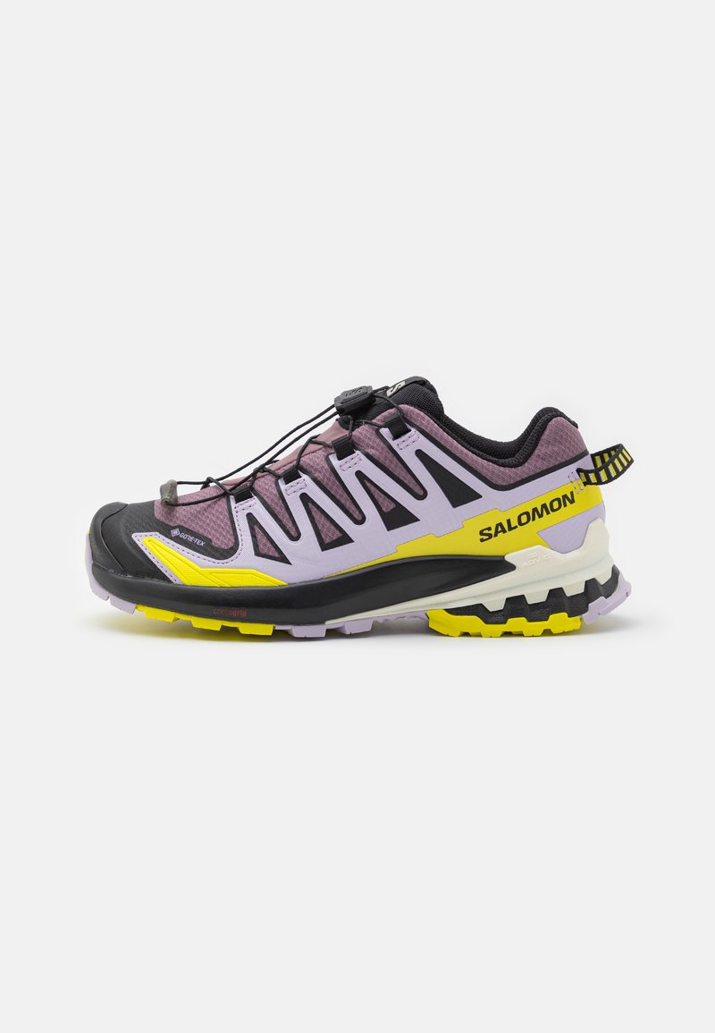 Salomon XA PRO 3D V9 GTX - Chaussures de running - moonscape/orchid petal/sulphur spring
