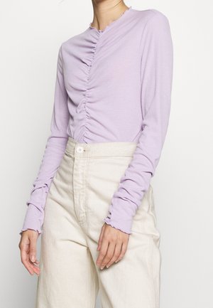 Langærmet T-shirt - purple