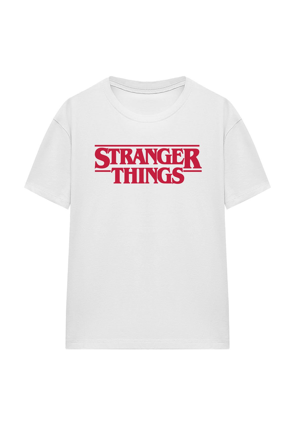 NETFLIX STRANGER THINGS - Print T-shirt - white - Zalando