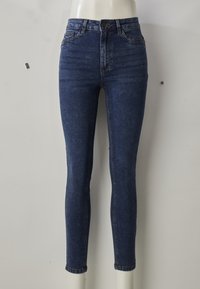 NMCALLIE  - Džinsinės tamprės - dark blue denim