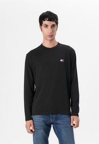 Tommy Jeans Topper langermet - black