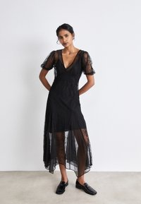 AllSaints - RAYNA DRESS - Jurk - black Miniatuurafbeelding 1