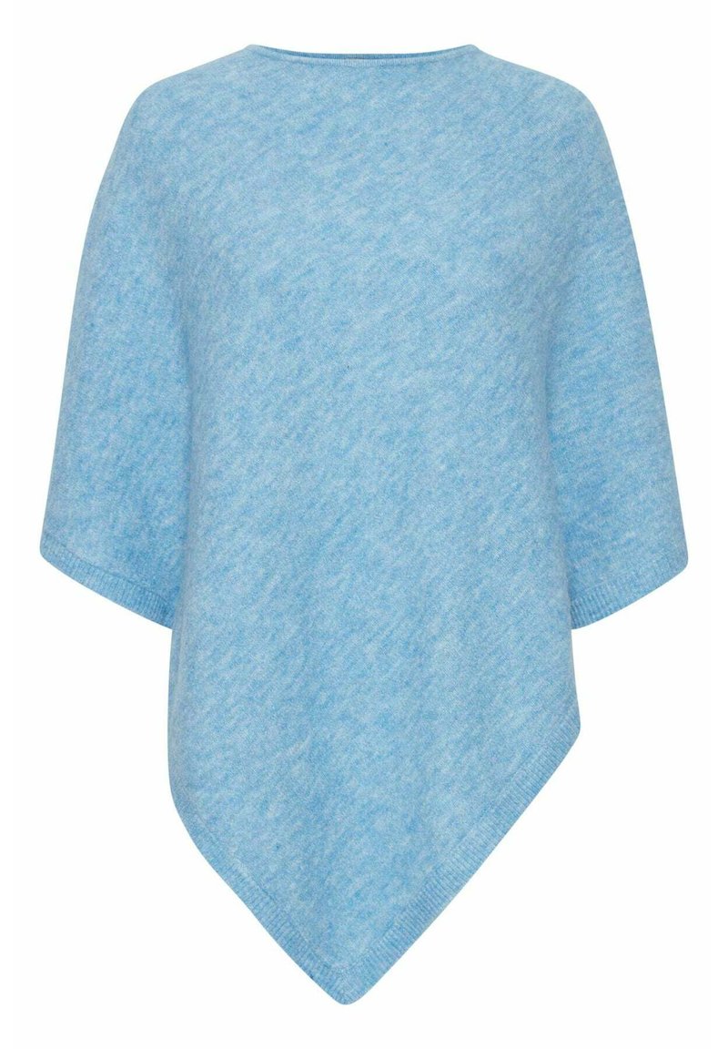 Fransa Poncho blauw