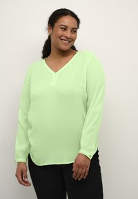 Kaffe Curve - AMI - Blouse - paradise green Thumbnail Image 1