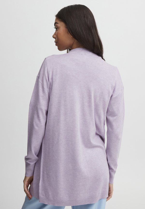 BYMMPIMBAH - Cardigan - purple rose melange4