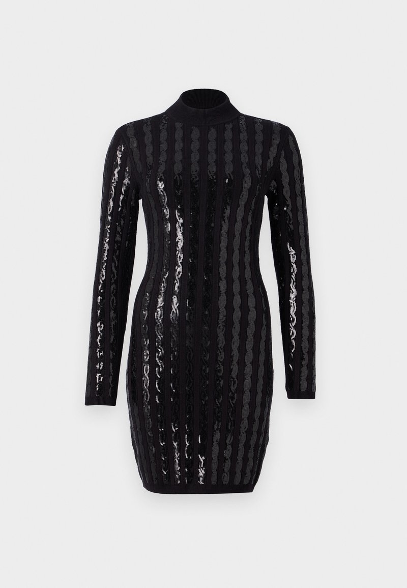 Guess Gebreide jurk zwart