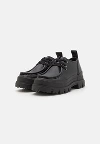 Buffalo ASPHA WALLABY - Pantofi casual cu șiret - black