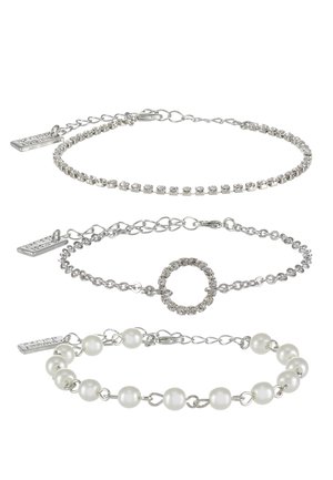 3 PACK - Bracelet - silber-coloured