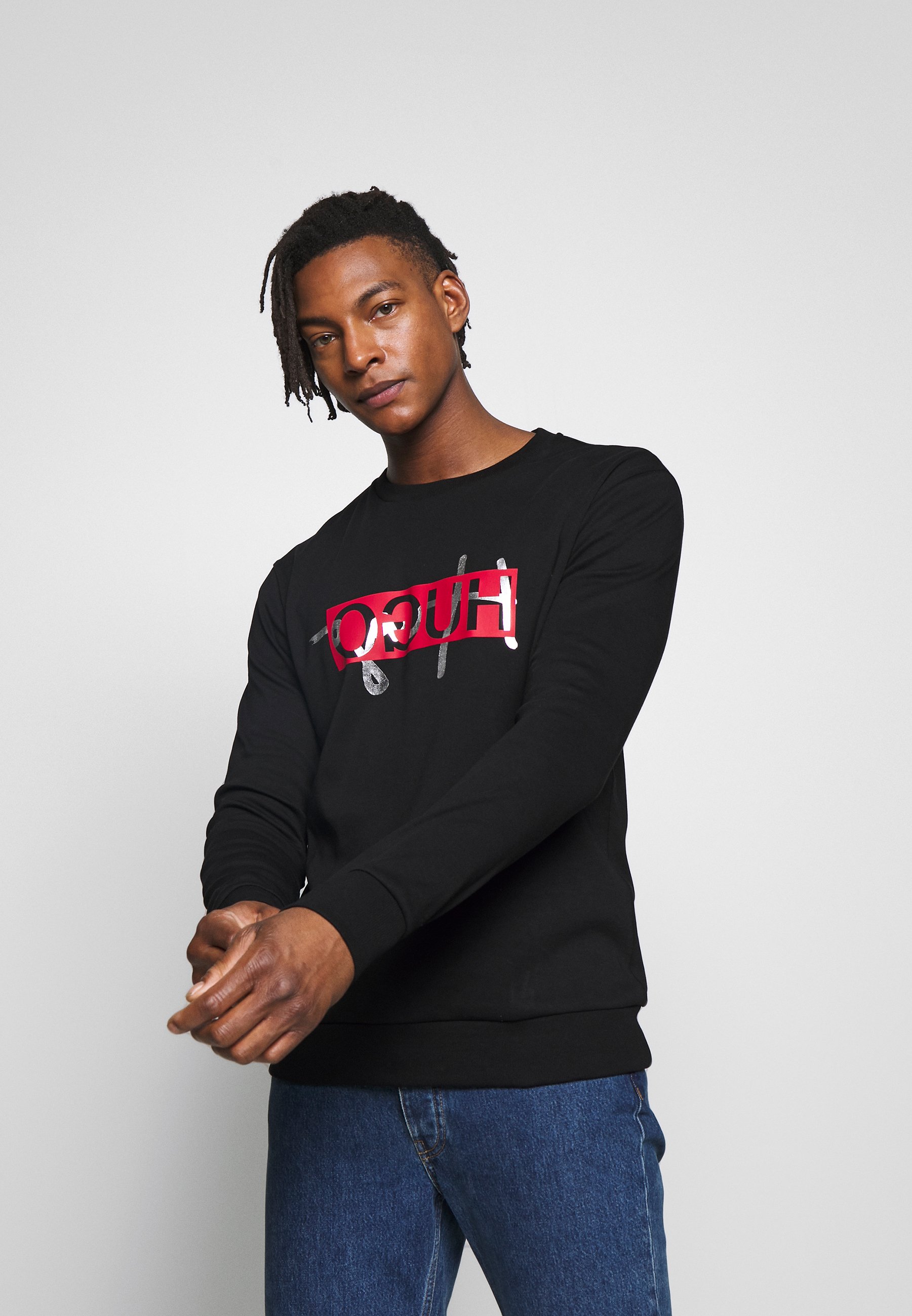 HUGO DICAGO - Sweatshirt - black/noir - ZALANDO.FR