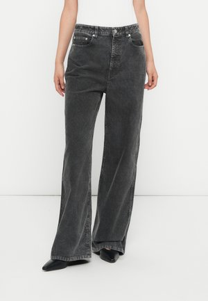 SHELLY - Jeans Relaxed Fit - asphalt