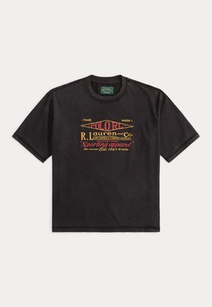 Polo Ralph Lauren, RELAXED FIT JERSEY GRAPHIC T-SHIRT - Μπλουζάκι με στάμπα - black