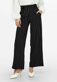 JDY JDYGEGGO LIFE  NEW LONG NOOS - Tygbyxor - black