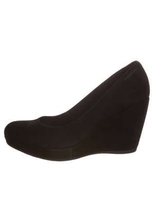 Plateaupumps - black
