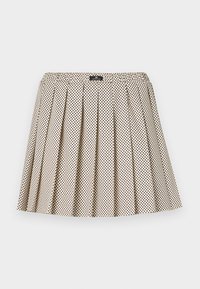 WOMENS SKIRT - Jupe plissée - burro/nero