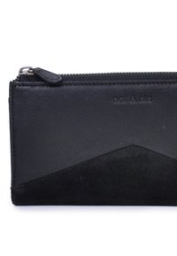 nat & nin LINN - Portafoglio - black suede