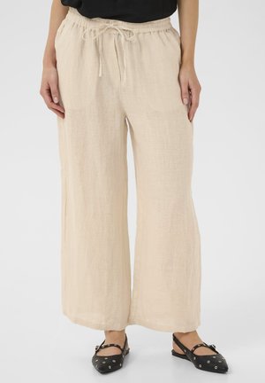 CRBELLIS - Pantalon classique - crispy sand