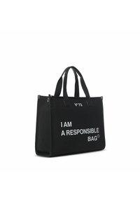 V73 SHOPPING RESPONSIBILITY BIS - Shopping bag - nero