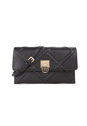 BRIDGET MATELASSÈ IN RILIEVO  - Borsa a tracolla - nero