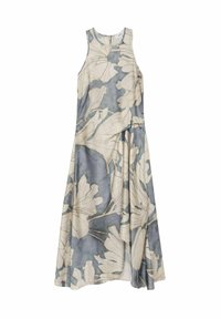 Reiss REGULAR FIT - MIEKE FLORAL DRAPE MIDI - Kasdienė suknelė - blue