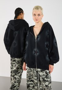 YOURTURN UNISEX - Felpa con zip - schwarz