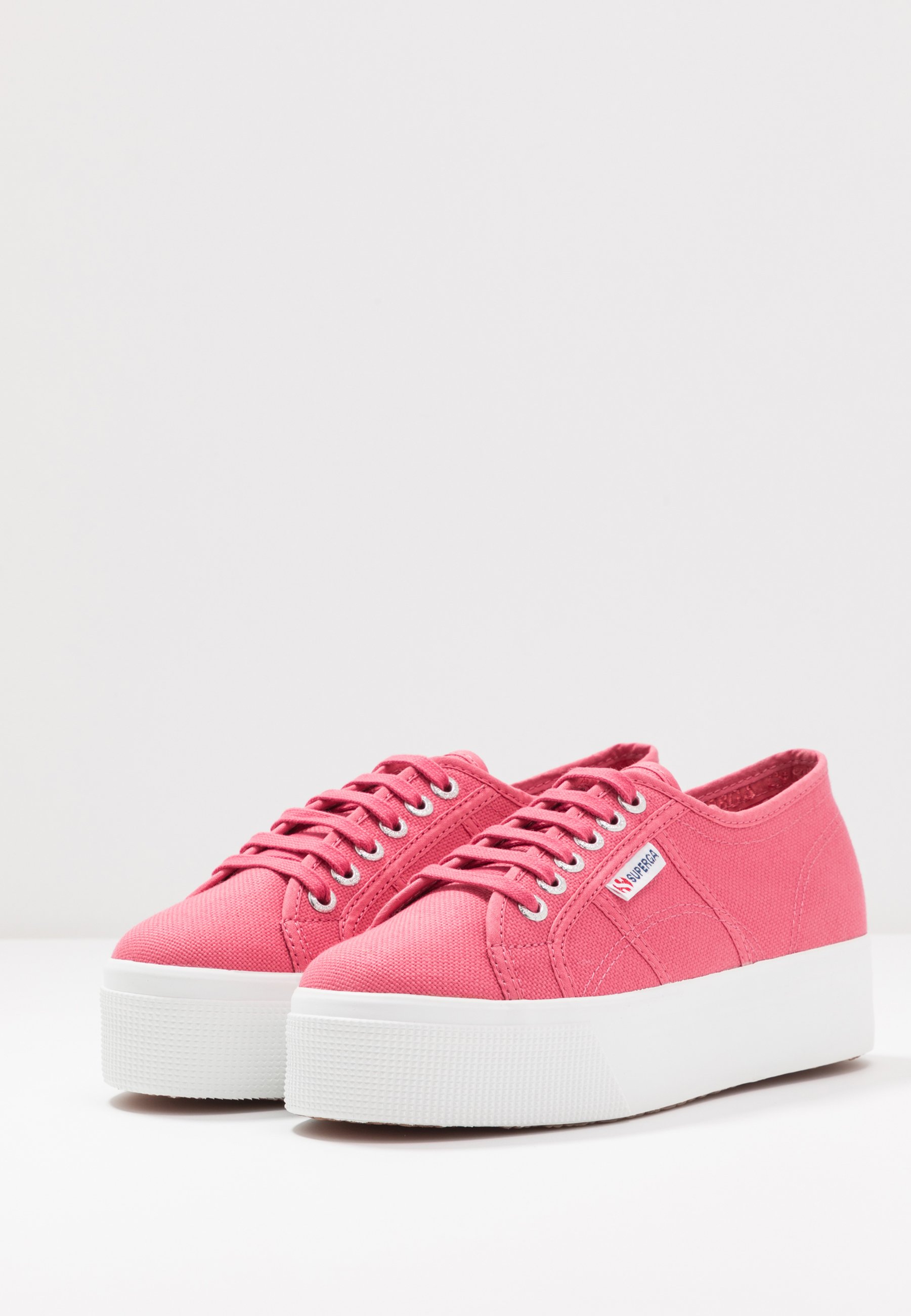 Superga 2790 LINEA UP AND DOWN Joggesko pink extase Superga Sko 2790 Linea Up Down Pink Skin
