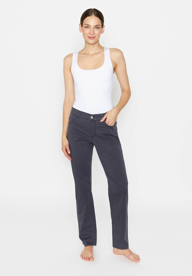 Angels DOLLY MIT COMFORT STRETCH Straight leg jeans dunkelblau/donkerblauw Zalando.be