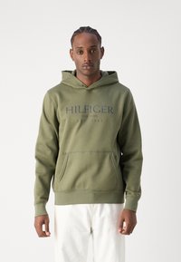 Tommy Hilfiger HOODY - Mikina - green