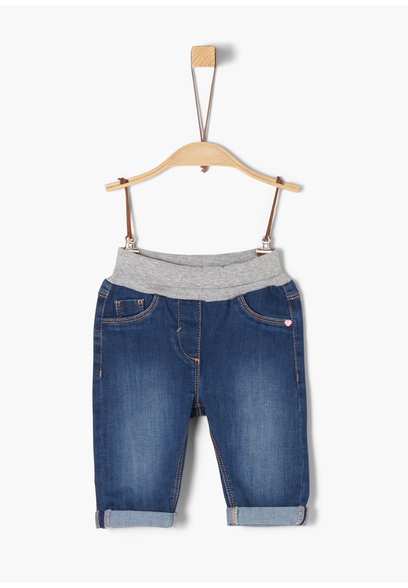 s.Oliver Broek donkerblauw denim