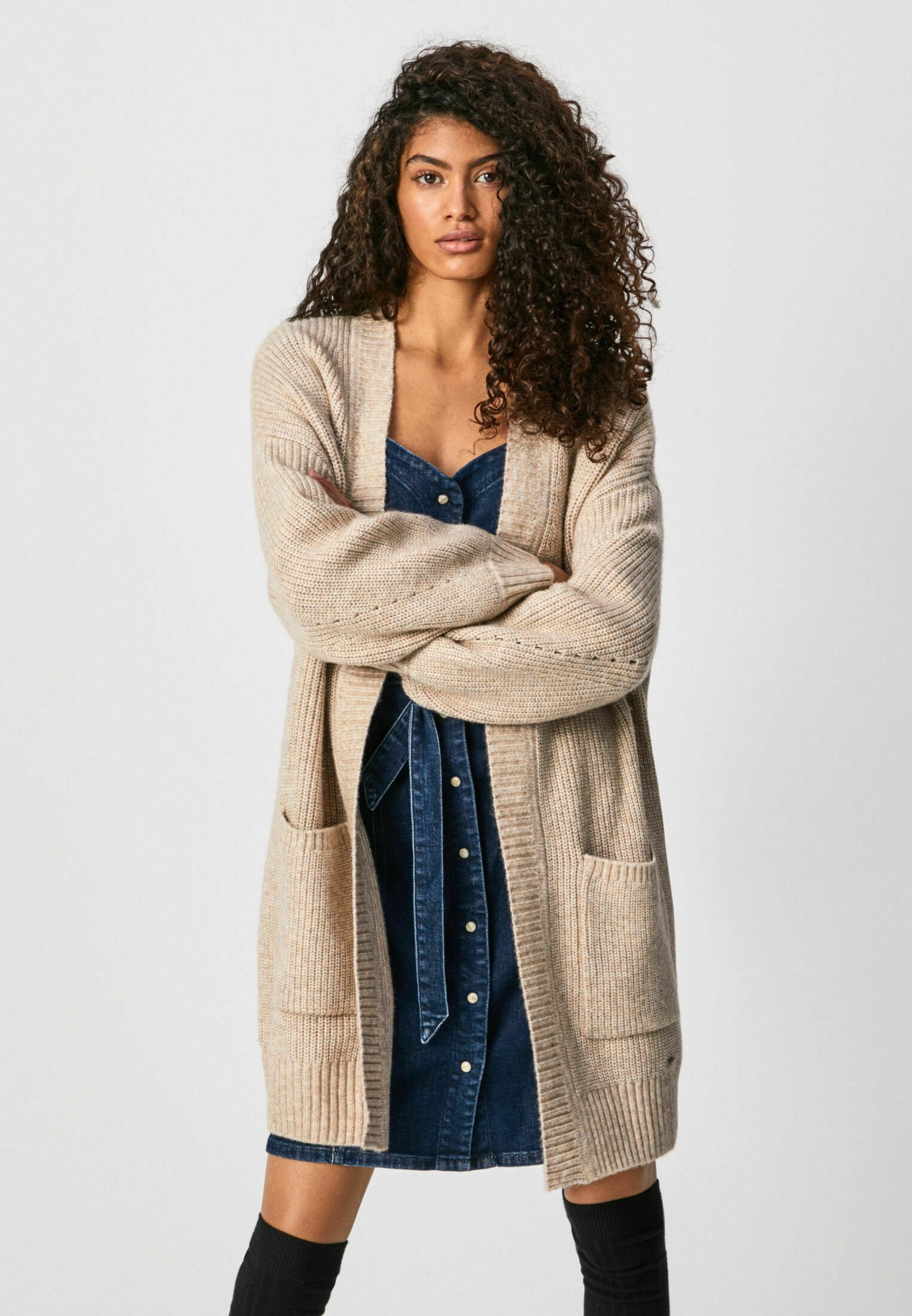 Pepe Jeans PENELOPE - Vest - beige/Beige - Zalando.nl