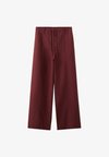 ADULT - Pantalon classique - bordeaux