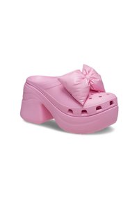 Crocs Clogs - pink tweed