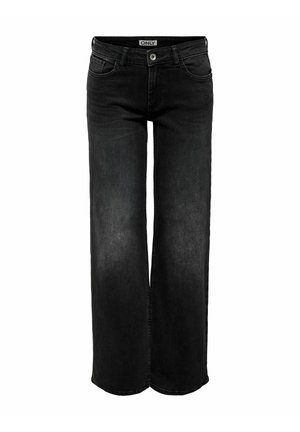 ONLJULLES - Wide leg - washed black