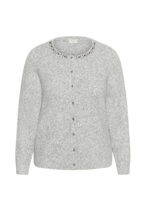 Kaffe Curve, KCSELIA CARDIGAN - Ζακέτα - grey melange