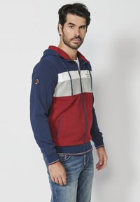Koroshi Zip-up sweatshirt - navy