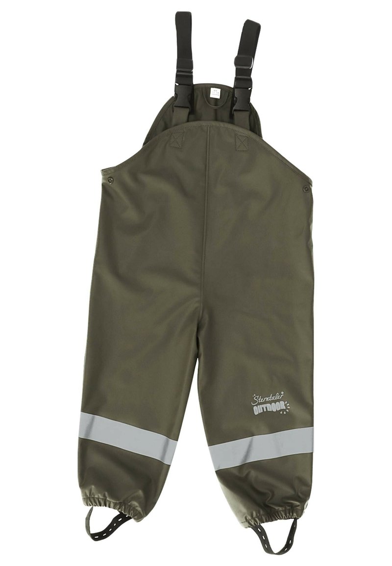 Sterntaler Rain pants unlined - Regnbyxor - dunkelgrün
